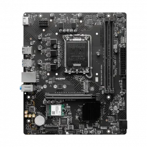 Mainboard MSI PRO H610M-S WIFI DDR4 (m-ATX, WiFi 6E, Bluetooth 5.3)