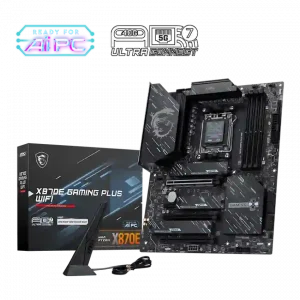 Mainboard MSI X870E GAMING PLUS WIFI DDR5 (ATX, LAN 5G, Wifi 7, Bluetooth 5.4, AM5)