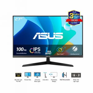 Màn hình Asus VY279HF IPS 100Hz (1920 x 1080, IPS, 1ms (MPRT), Eye Care Plus)