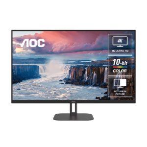 Màn Hình LCD AOC U32V5N/74 (31.5 inch, 3840×2160, 60Hz, VA, 300 cd(nits) , 4ms)