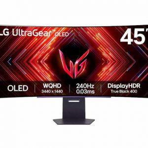 Màn hình LCD Cong LG UltraGear OLED 45GS95QE-B 240Hz (45 inch, 3440 x 1440, OLED, 240Hz, 800R , 0.03ms, G-SYNC)