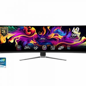 Màn hình LCD Cong MSI MPG 491CQP QD-OLED (49 Inch, 5120 x 1440 (DQHD), 144Hz, QD-OLED, 0.03ms, HDR 400, 1800R)