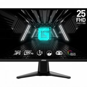 Màn hình LCD MSI G255F Rapid IPS 180Hz (24,5 inch, 1920×1080 FHD, Flat, Rapid IPS, 180Hz, 1ms)