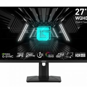 Màn hình LCD MSI G274QPX Rapid IPS 240Hz (27 inch, 2560×1440 WQHD, Flat, Rapid IPS, 240Hz, 1ms, G-Sync, ADOBE RGB 97%)