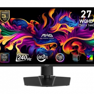 Màn hình LCD MSI MAG 273QP QD-OLED X24 (27 Inch, 2560 x 1440 (QHD), 240Hz, QD-OLED, 0.03ms, Adaptive-Sync)