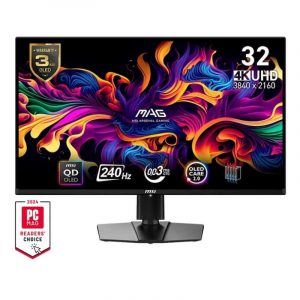 Màn hình LCD MSI MAG 321UPX QD-OLED 240Hz (32 inch, 3840×2160 (UHD), 240Hz, 0.03ms, Adaptive-Sync)