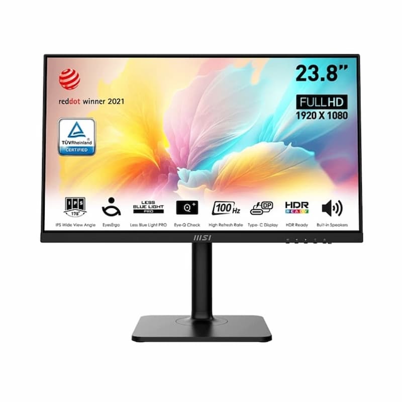Màn Hình LCD MSI Modern MD2412P (23.8 inch, 1920 x 1080, 100Hz, IPS, 1ms, Tích hợp loa)