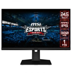Màn Hình MSI G253PF 380Hz (24.5 inch, 1920 x 1080, 380Hz, Rapid IPS, 1ms, 106% sRGB, G-SYNC)