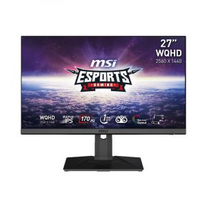 Màn Hình MSI G272QPF 170Hz 2K (27 inch, 2560×1440 (WQHD), 170Hz, Rapid IPS, 1ms, 120.22% sRGB, G-SYNC)