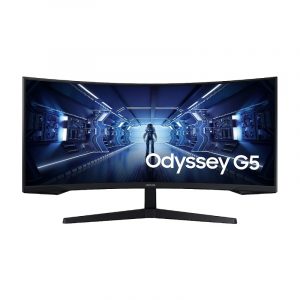 Màn Hình Samsung Odyssey G5 LC34G55T – LC34G55TWWEXXV WQHD 165Hz (34 inch, 3440 x 1440, 165Hz, VA, 1ms, 1000R, FreeSync Premium)
