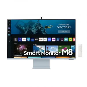Màn Hình Thông Minh Samsung M8 LS32BM80B – LS32BM80BUEXXV 4K (32 inch, 3840 x 2160, 60Hz, VA, 4ms, 99% sRGB, Tích hợp loa và Camera)