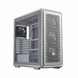 Case Cooler Master MasterFrame 600 SILVER (Mid Tower, Kính cường lực, 4FAN, Type C, MF600-SGNN-S00)