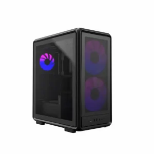 Case Cooler Master MasterFrame 500 Mesh ARGB Black (Mid Tower, Kính cường lực, 3 FAN, Đen, MF500M-KHNN-S01)