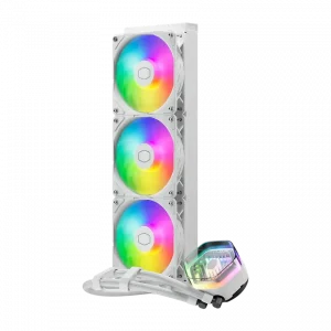 Tản nhiệt nước Cooler Master MasterLiquid 360 Atmos White ARGB – MLX-D36M-A25PZ-RW
