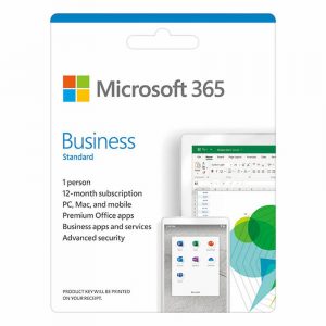 Microsoft 365 Bus Std Retail All Lng APAC EM SubPKL 1 Year Onln DwnLd NR (KLQ-00209)
