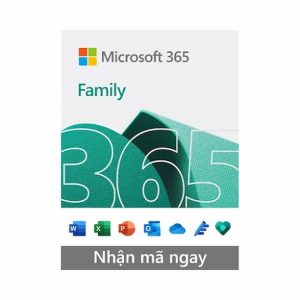 Microsoft 365 Family AllLng Sub PK Lic 1 Year Online APAC EM C2R NR (6GQ-00083)