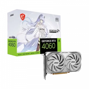 VGA MSI GeForce RTX 4060 VENTUS 2X WHITE 8G OC VTS