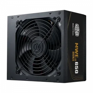 Nguồn Cooler Master MWE Bronze 650 V3 230V 650W (ATX 3.1, Non Modular, MPE-6501-ACABW-3B)