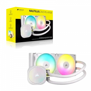 Tản nhiệt nước Corsair NAUTILUS 240 ARGB White – CW-9060094-WW