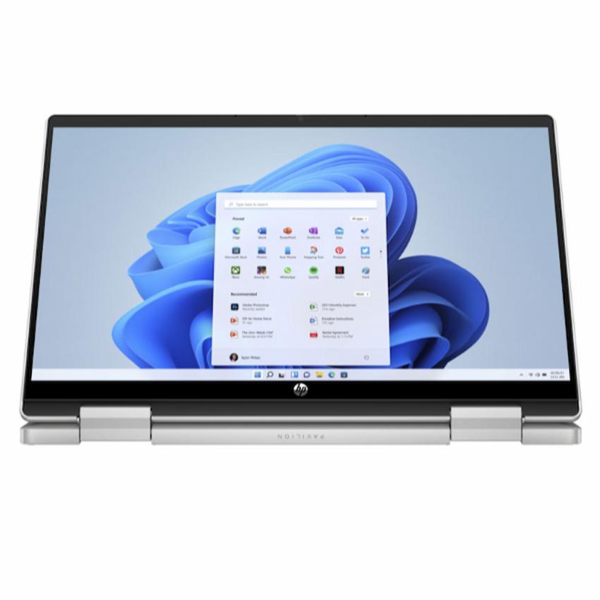 Laptop HP Pavilion X360 14-ek1046TU 80R24PA (Intel Core i3-1315U, RAM 8GB, 256GB SSD, 14.0 inch FHDT, Bút Cảm Ứng, Win 11, Bạc)