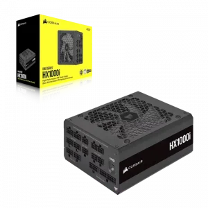 Nguồn Corsair HX1000i 2023 1000W 80 Plus Platinum (ATX 3.1, PCIE 5.1, Fully modular, CP-9020259-NA)
