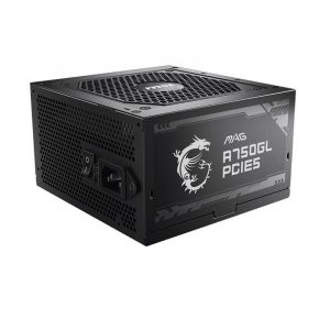 Nguồn MSI MAG A750GL PCIE5 750W – 80 Plus Gold – Full Modular