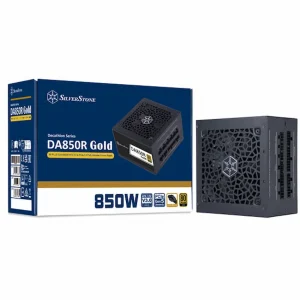 Nguồn SilverStone DA850R Gold GMA 850W – SST-AX0850MCGD-D (80 PLUS Gold, ATX3.0/3.1, PCIe 5, Fully Modular, Đen)
