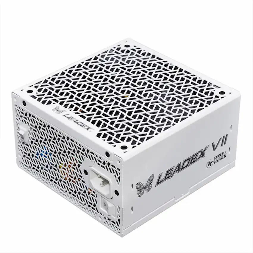 Nguồn SuperFlower Leadex VII Platinum PRO 1000W WH (80 Plus Platinum, ATX 3.1, Fully Modular)
