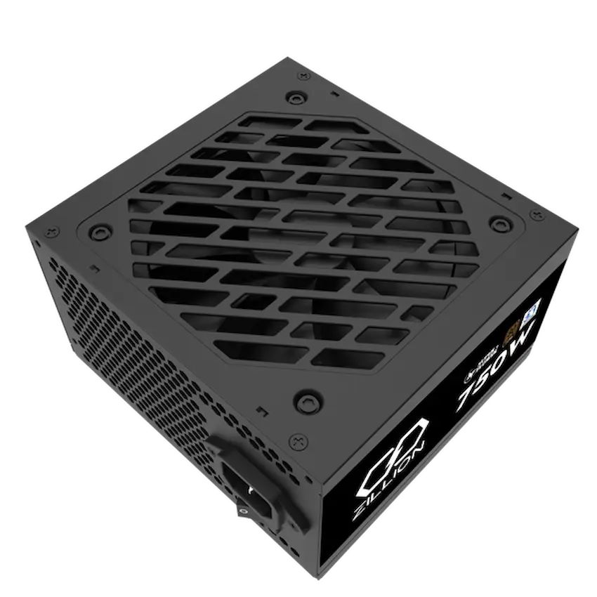 Nguồn SuperFlower ZILLION DA 750W (80 Plus Bronze, ATX 3.1, No Modular, SF-750Z12DB-DA)