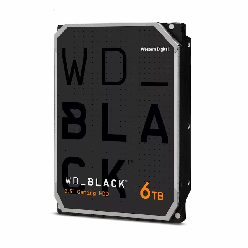 Ổ cứng HDD WD Black 6TB SATA 3 – WD6004FZBX (3.5 inch, SATA, 256MB Cache, 7200RPM, Màu đen)