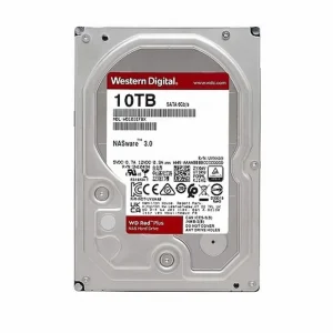 Ổ cứng HDD WD Red Plus 10TB WD100EFGX (3.5 inch, SATA 3, 256MB Cache, 7200RPM, Màu đỏ)