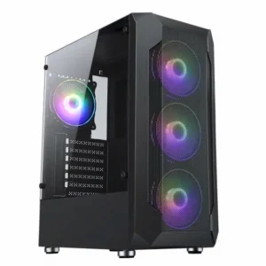 Case Patriot PA903 Black RGB (Mid Tower, Kính cường lực, 3 FAN, Đen)