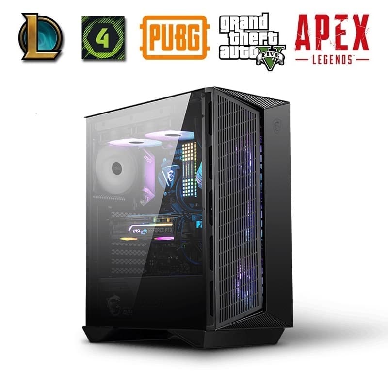 PC AMD KM THKG003 (R7 5800X/X570/RAM 16GB/RX 6600 8GB/SSD 256GB/650W/DOS)