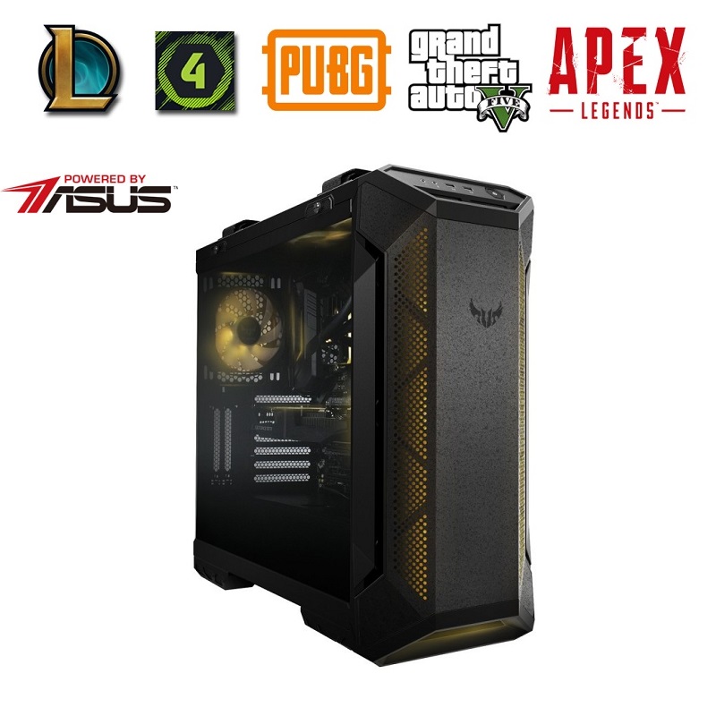 PC-ASUS THKG263 (R7 5800X/B550/Ram 16GB/RX 6600 XT 8G/SSD 256GB/550W/DOS)
