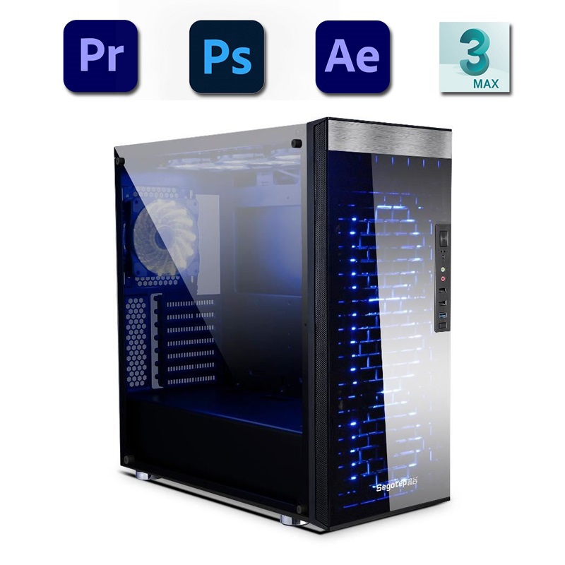 PC-Designer THKG007 (R7 5700X/B550/Ram 16GB/RTX 3060/SSD 256GB/650W/DOS)