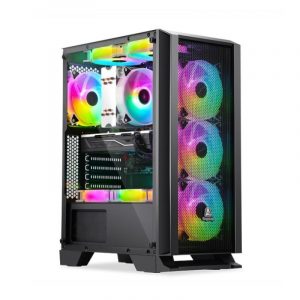 PC-Game THKG024 (R3 4100/B450/Ram 8GB/RX 6500 XT/SSD 256GB/550W/DOS)