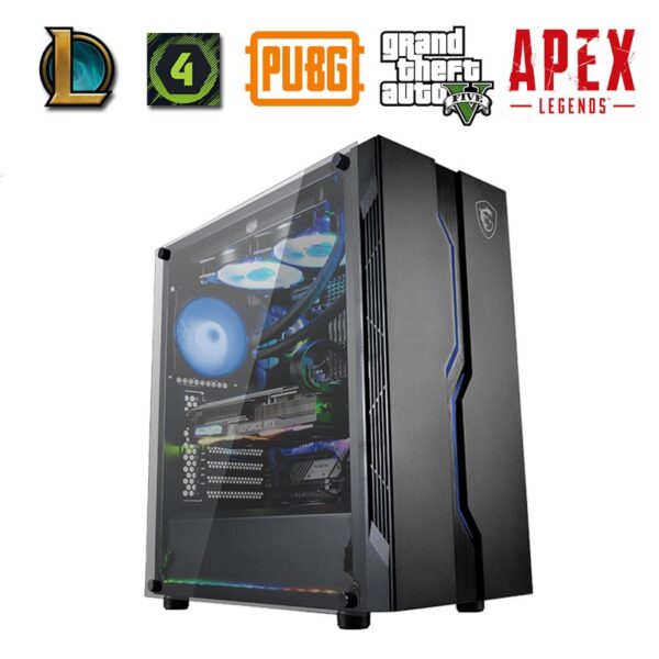 PC-Game THKG032 (R5 5600/B550/Ram 8GB/RX 6750 XT 12G/SSD 256GB/650W/DOS)