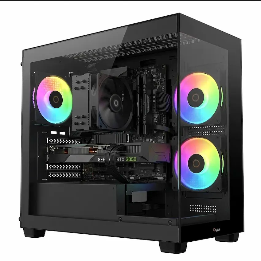 PC Gaming THKG01 Geforce RTX 3050 (i5 12400F/ H610/ Ram 16GB/ RTX 3050/ SSD 256GB/ 600W/ DOS)