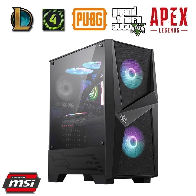 PC-MSI THKG299 (i3 12100F/H610M/RAM 16GB/GTX 1660S 6GB/SSD 250GB/650W/DOS