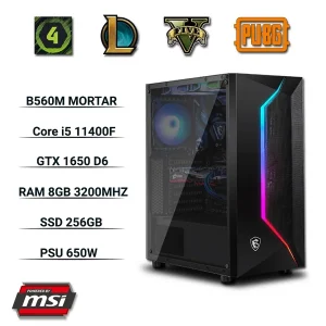 THKG-Rocket 102 (i5 11400F/ B560M/ GTX 1650 4GB/ Ram 8GB/ SSD 256GB/ 650W/ DOS)