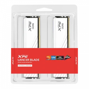Ram Adata XPG Lancer Blade RGB 32GB (2x16GB) DDR5 6000MHz White – AX5U6000C4816G-DTLABRWH