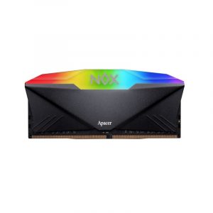 Ram Apacer NOX RGB Black 8GB (1 x 8GB) DDR4 3200MHz Tản nhiệt – AH4U08G32C28YNBAA-1