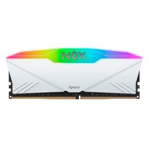 Ram Apacer NOX RGB White 16GB (1 x 16GB) DDR4 3200MHz – AH4U16G32C28YNWAA-1