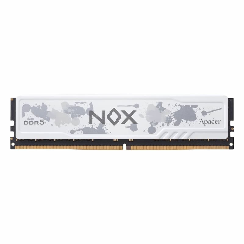 Ram Apacer NOX White 16GB DDR5 5200Mhz – AH5U16G52C522MWAA-1
