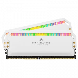Ram Corsair Dominator Platinum RGB 32GB (2x16GB) 6000Mhz DDR5 White – CMT32GX5M2X6000C36W