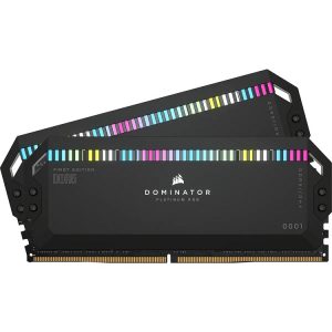 Ram Corsair Dominator Platinum RGB Black 32GB (2 x 16GB) DDR5 5200MHz C38 – CMT32GX5M2B5200C38