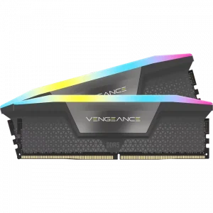 Ram Corsair Vengeance RGB 64GB (2x32GB) 6000MHz DDR5 Grey – CMH64GX5M2B6000Z40