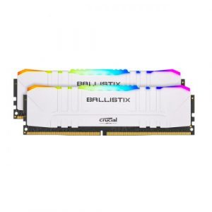 Ram Crucial Ballistix RGB 16GB KIT (2 x 8GB) DDR4-3200 TRẮNG – BL2K8G32C16U4WL