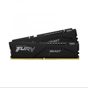 Ram Kingston Fury 32GB (2x 16GB) DDR5 6000MHz CL40 DIMM 1Gx8 FURY Beast Black – KF560C40BBK2-32