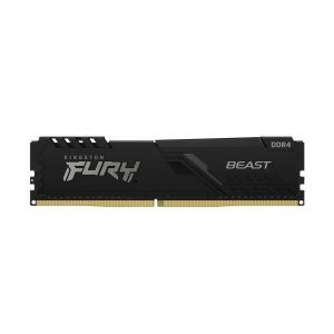 Ram Kingston Fury 8GB (1x 8GB) DDR4 2666MHz Non-ECC CL16 DIMM Beast Black – KF426C16BB/8